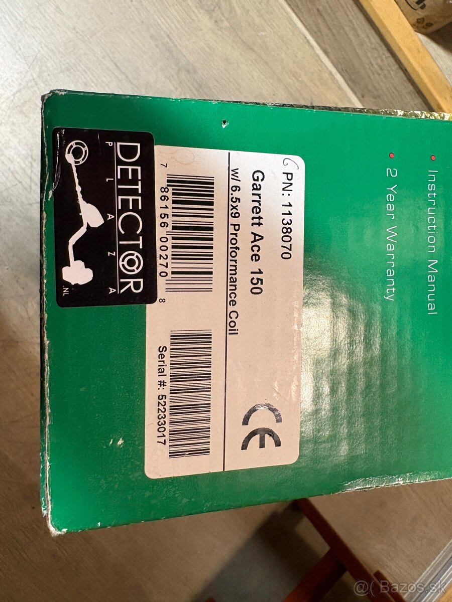 Detektor kovov Garrett Ace 150 - 7