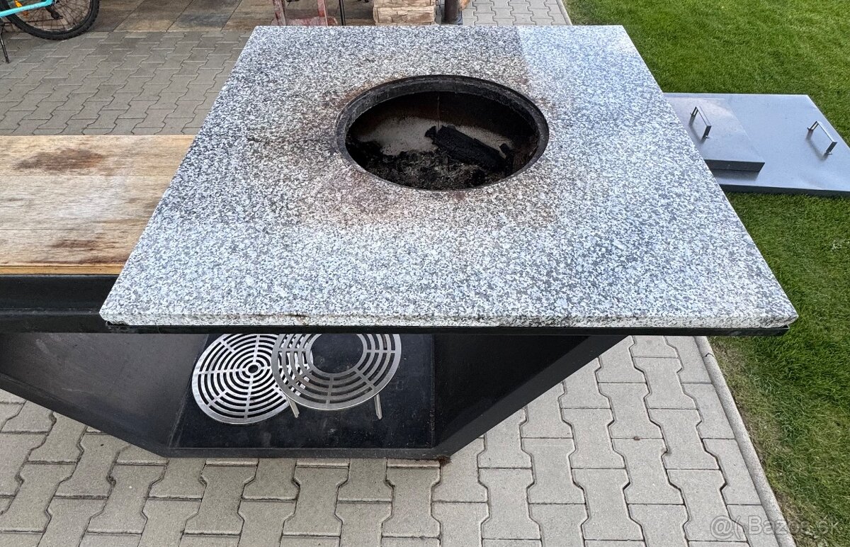 Masívny železný gril - 7