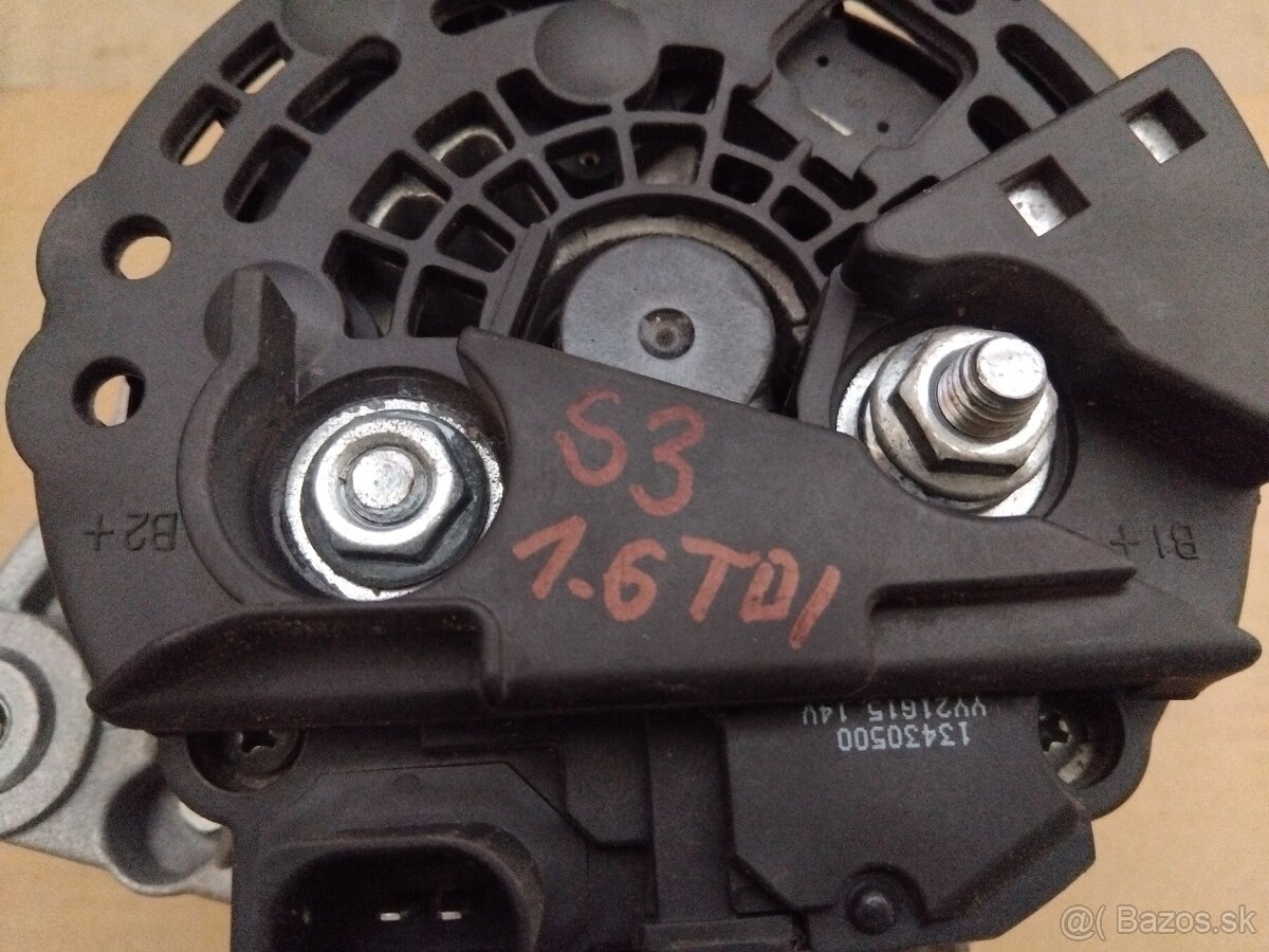 alternátor 1.6TDI, 2.0TDI Superb 3 - 7