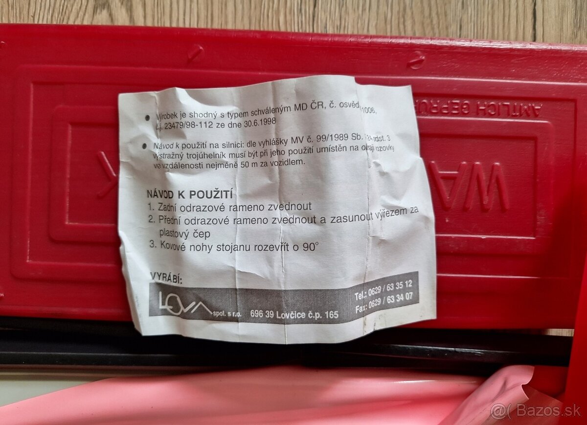 Výstražný trojuholník. - 7