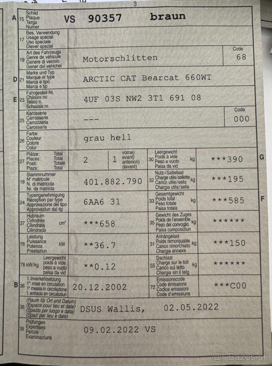 ARCTIC CAT Bearcat 660WT - 7