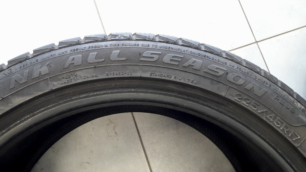 225/45 R17 Nakang All Season - 7