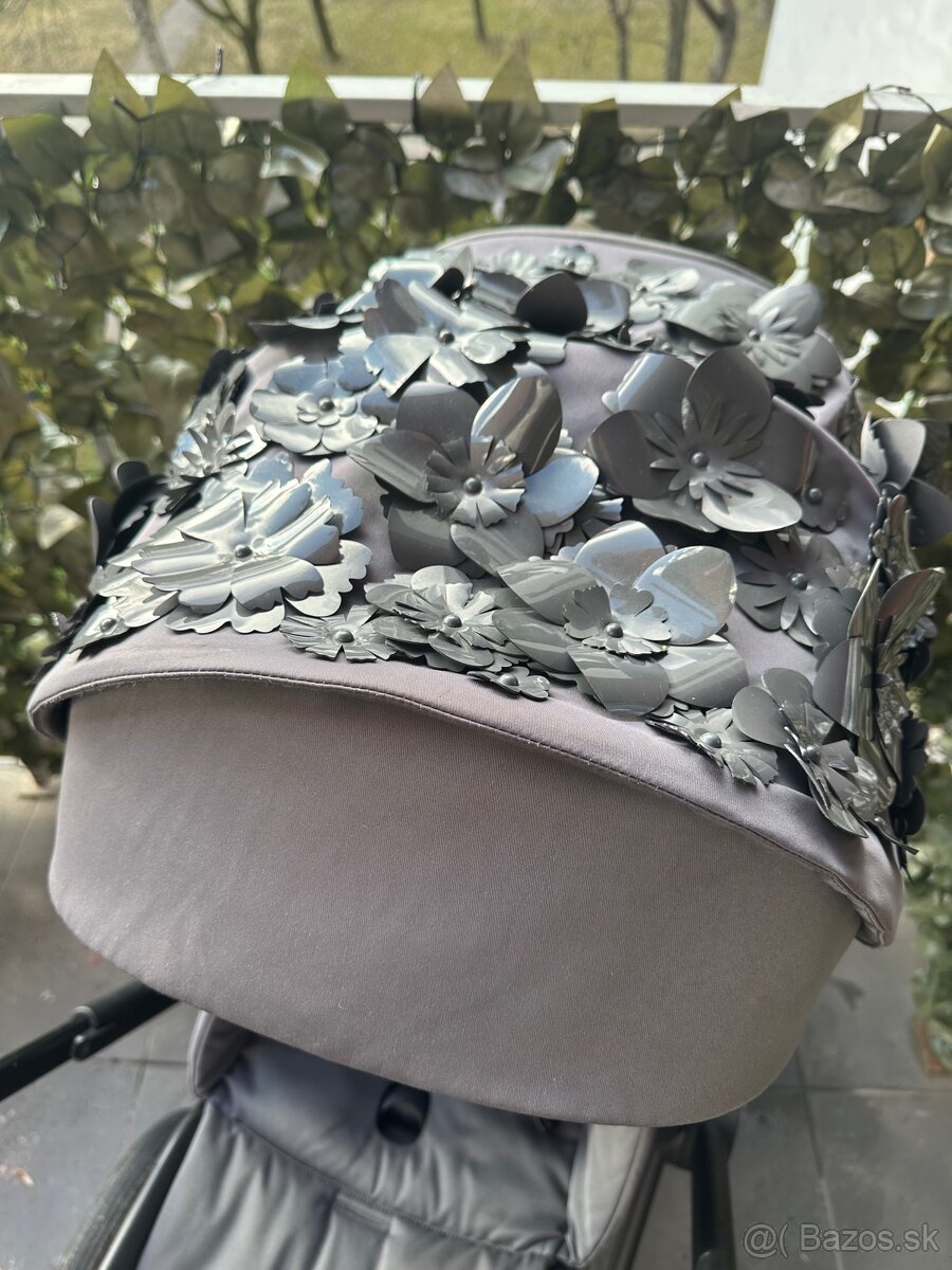 Cybex priam 4.0 simply flowers grey - 7