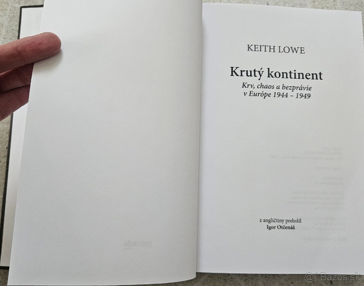 Kniha "Krutý kontinent" - 7