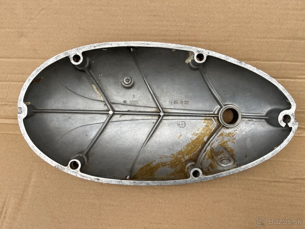 Bočňý kryt motora od stany spojky, JAWA 350 354 - 7