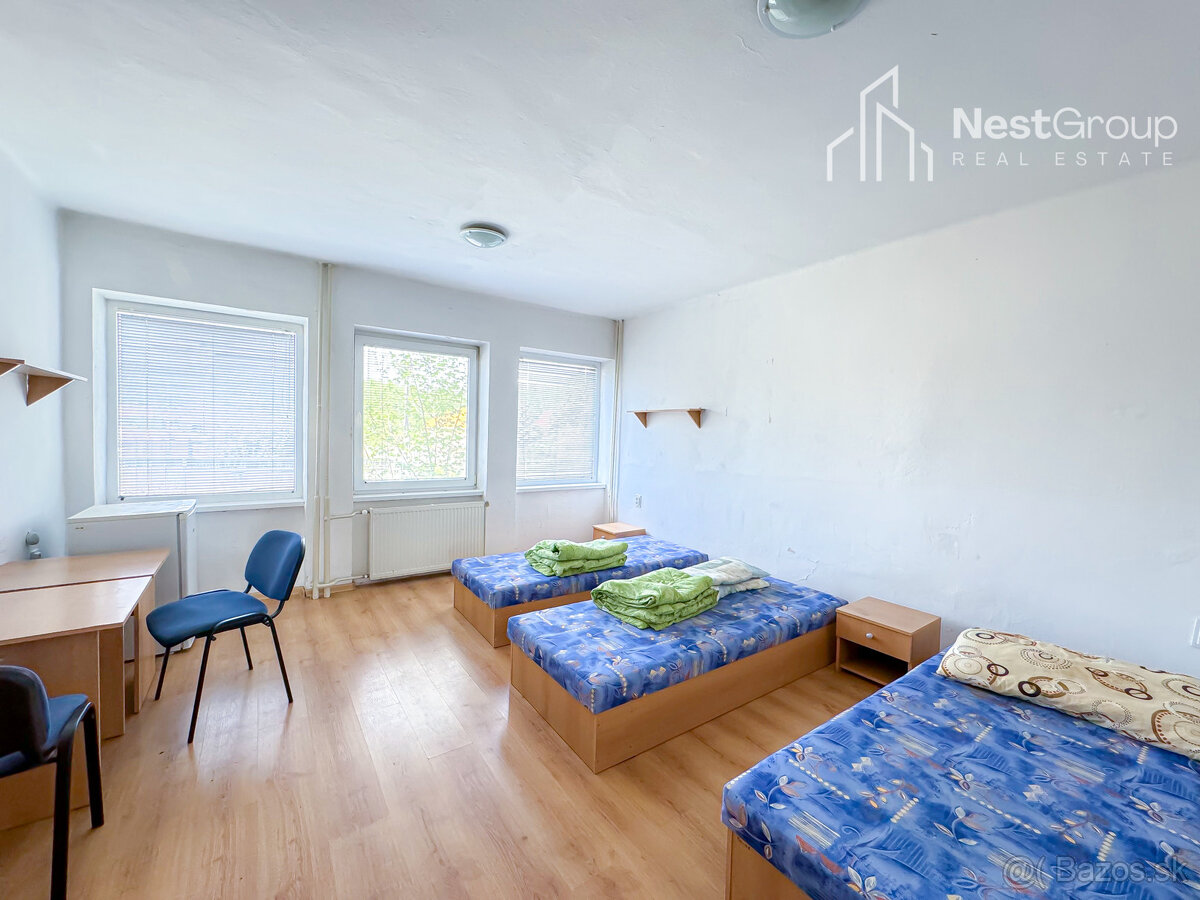 NA PRENÁJOM UBYTOVŇA, PARKOVANIE PRE 20 ÁUT, SKLADY, ŠOPORŇA - 7