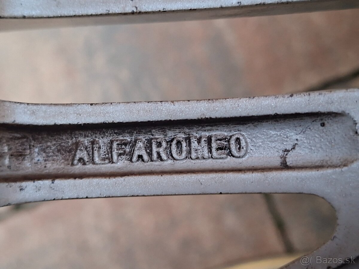 Predám org.hlinikové disky Alfa Romeo--R17 - 7