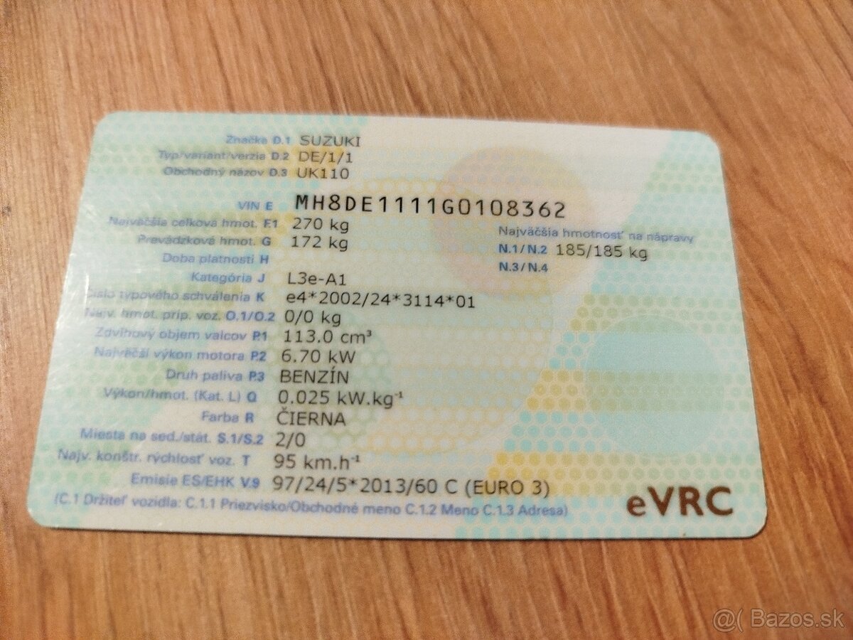 SUZUKI ADDRESS ročník 2017 - 7