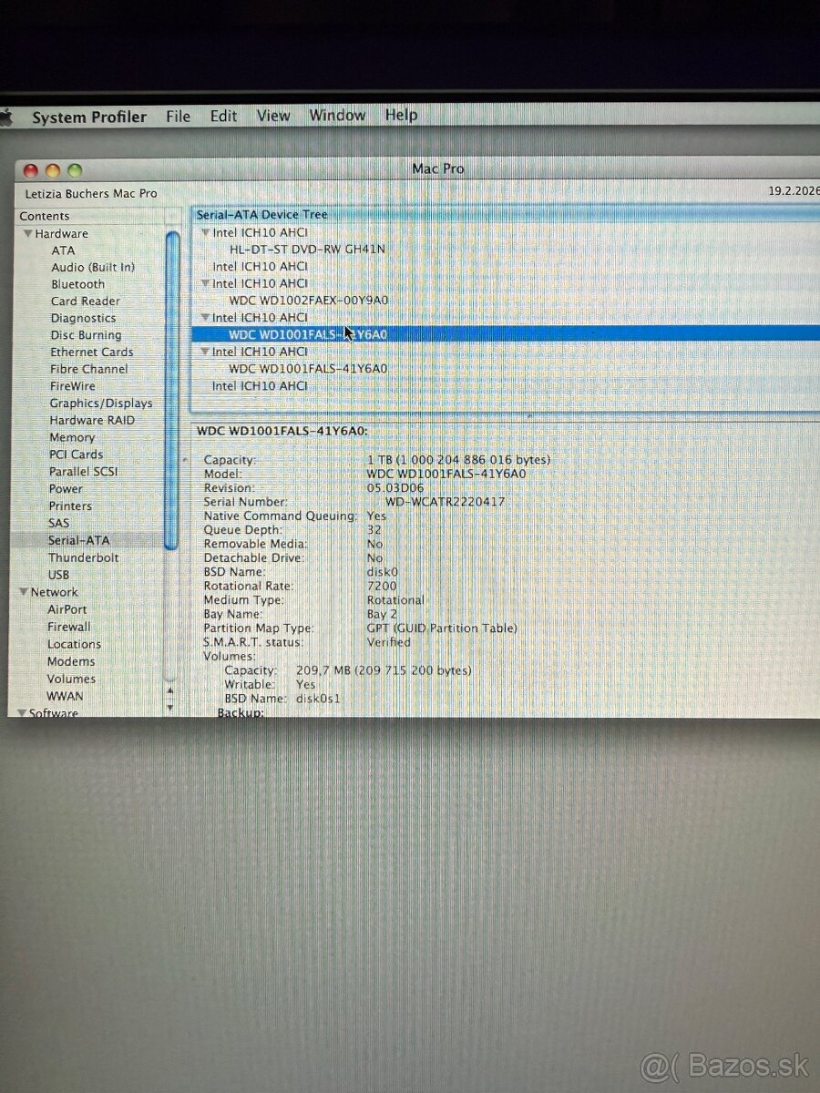 Apple Mac Pro 5,1 | Snow Leopard 10.6.8 (zberateľský) | 16 G - 7