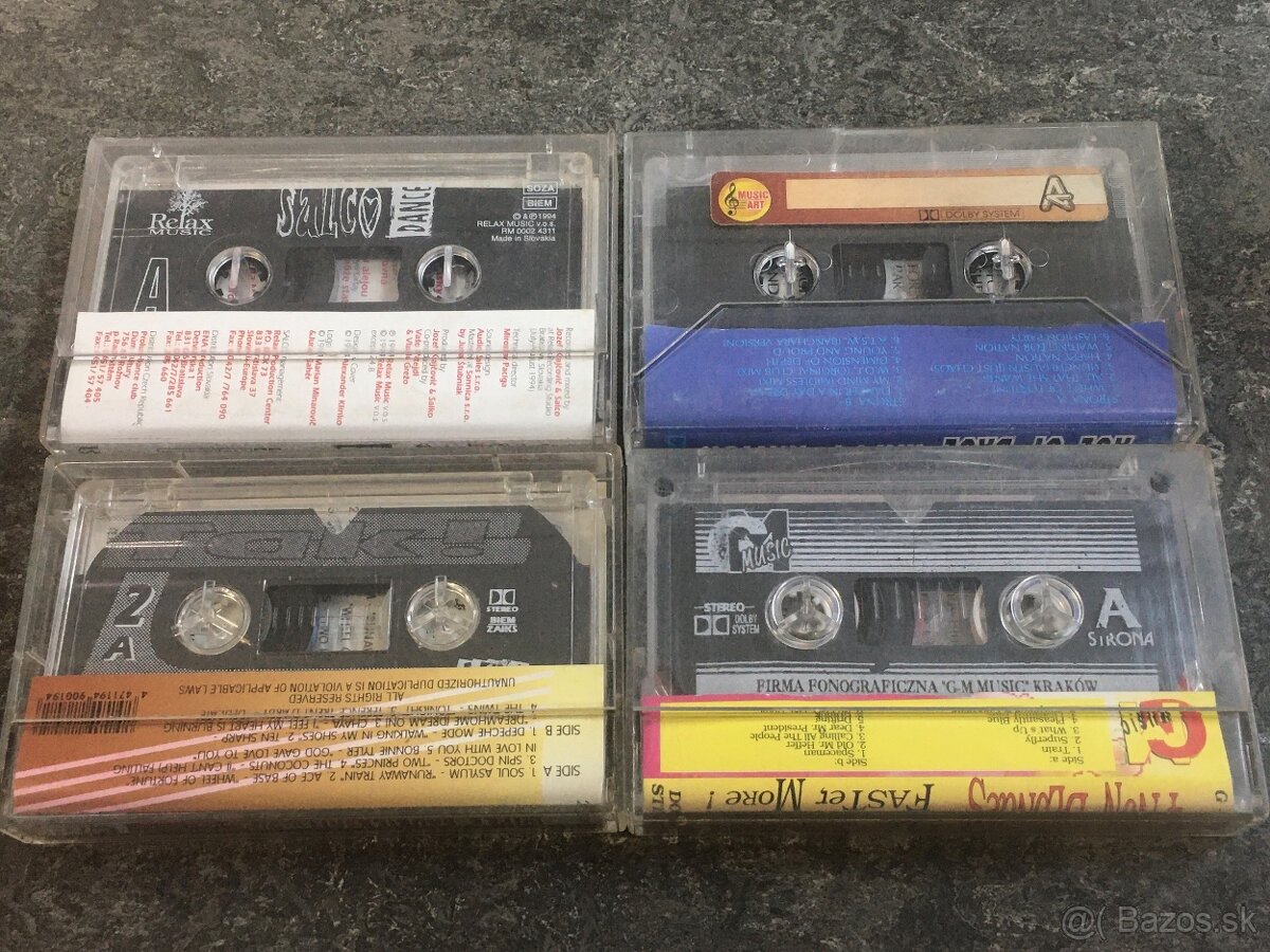 MC kazety - 7