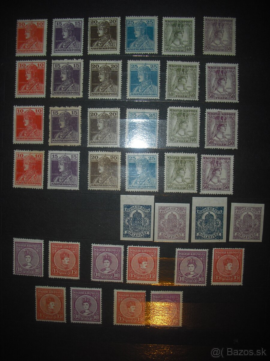 predam zbierku znamok Rakusko a Uhorsko / Madarsko UNC - 7
