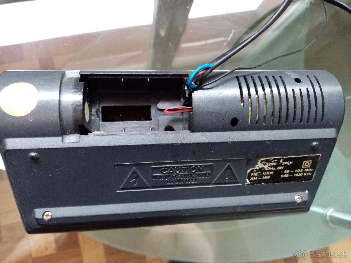 FUGISON Digital alarme – retro rádio - 7