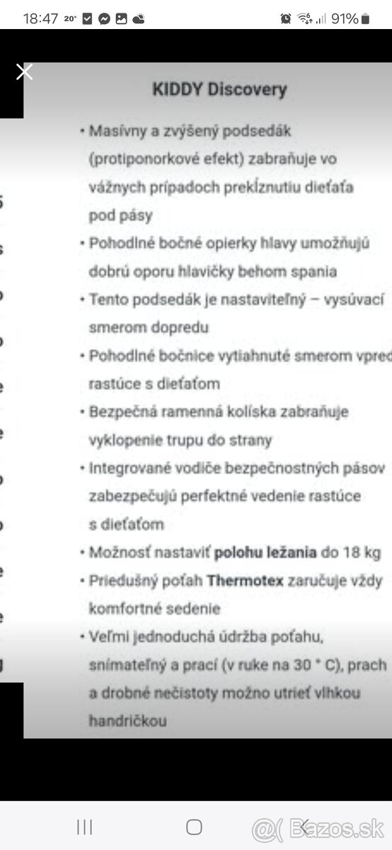 Autosedačka Kiddy Discovery Pro - 7