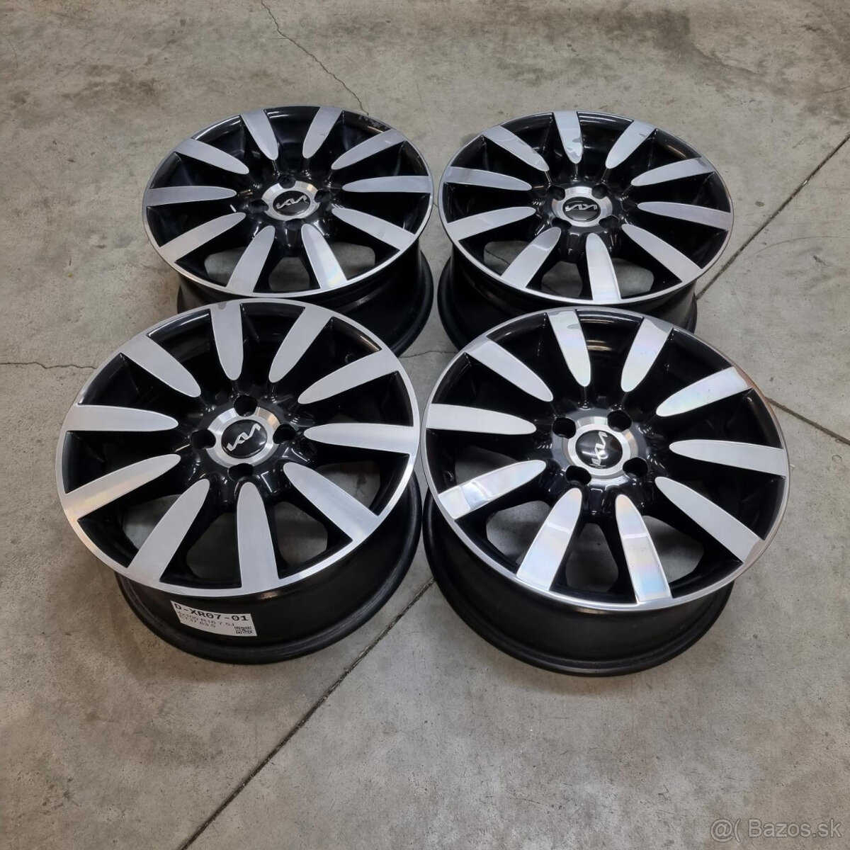 Hliníkové disky 4x100 R16 7,5J ET37 - 7