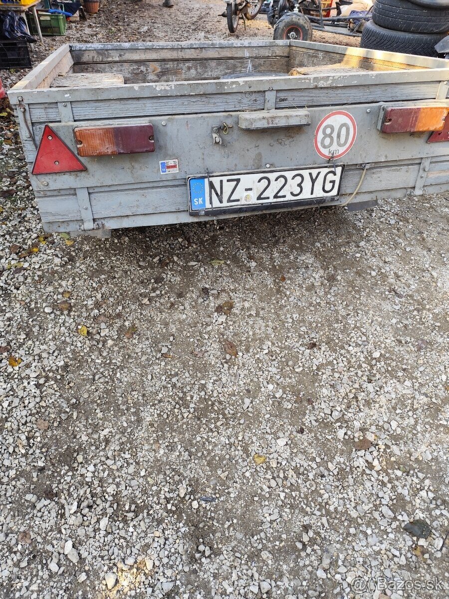 Predám prívesný vozík - 7