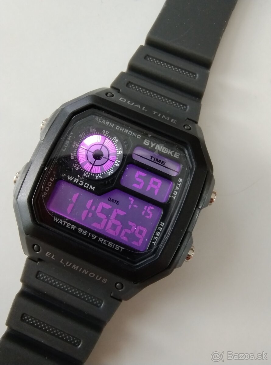 digitálne hodinky - 7