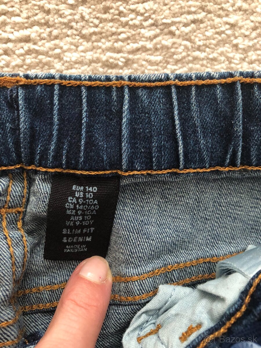 H&M chlapčenské rifle, veľ. 140 (9 - 10r) - 7