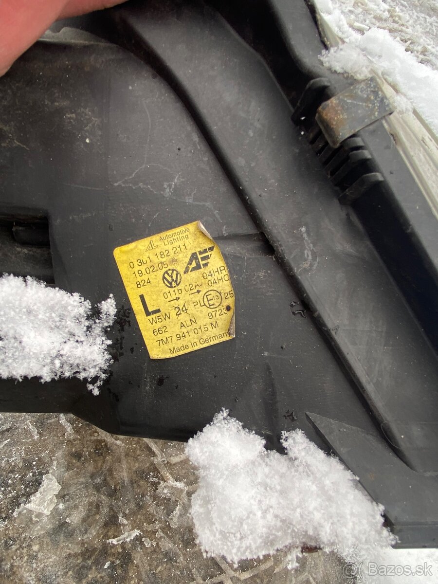 Predné svetlá vw sharan seat alhambra 2000-2010 originál - 7