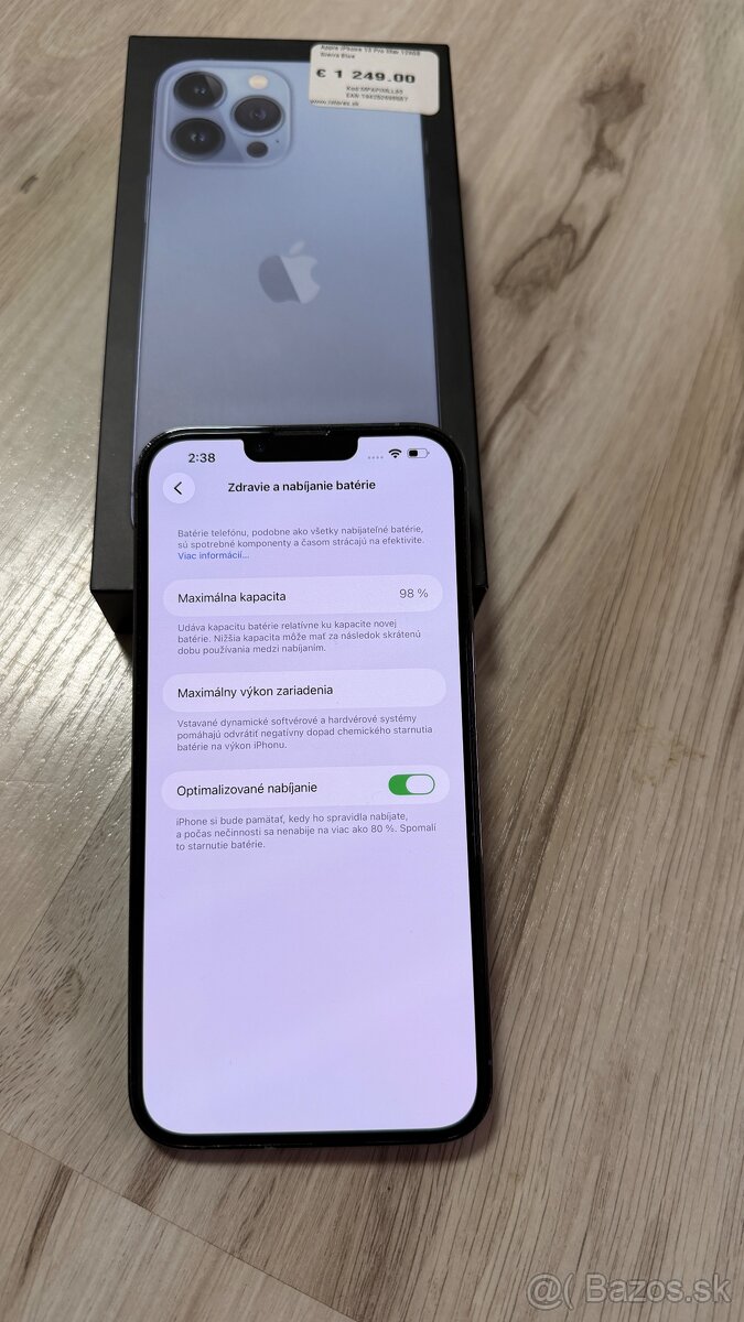 Vymenim 2x iPhone 13 Pro Max Blue a Silver - 7