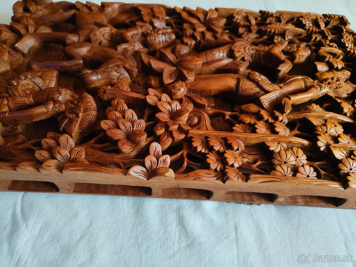 3D drevený panel Bali - 7