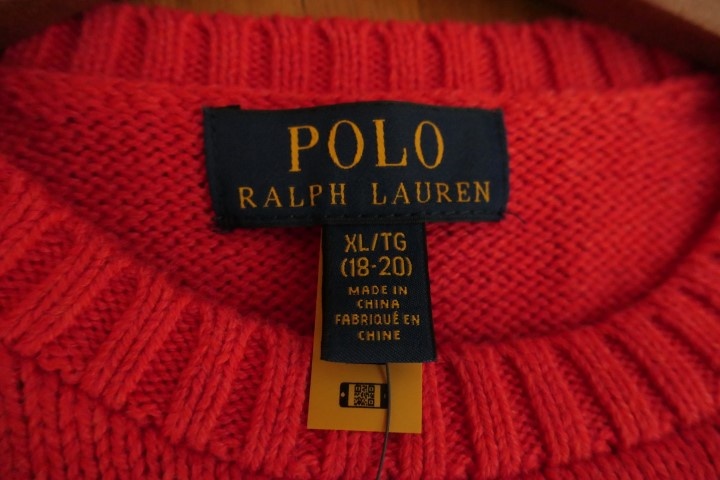 RALPH LAUREN BEAR original ikonicky sveter s medvedom M/L - 7