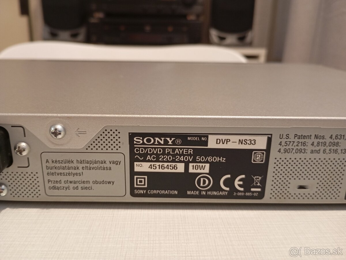 DVD prehrávač SONY DVP-NS33 - 7