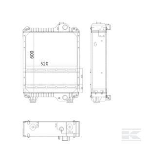CHLADIČ- CASE IH-NEW HOLLAND - 7