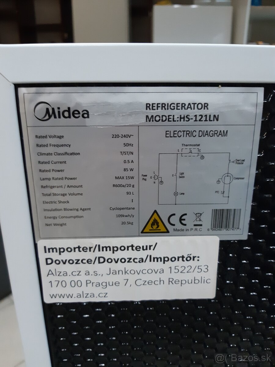 Chladnička Midea - 7