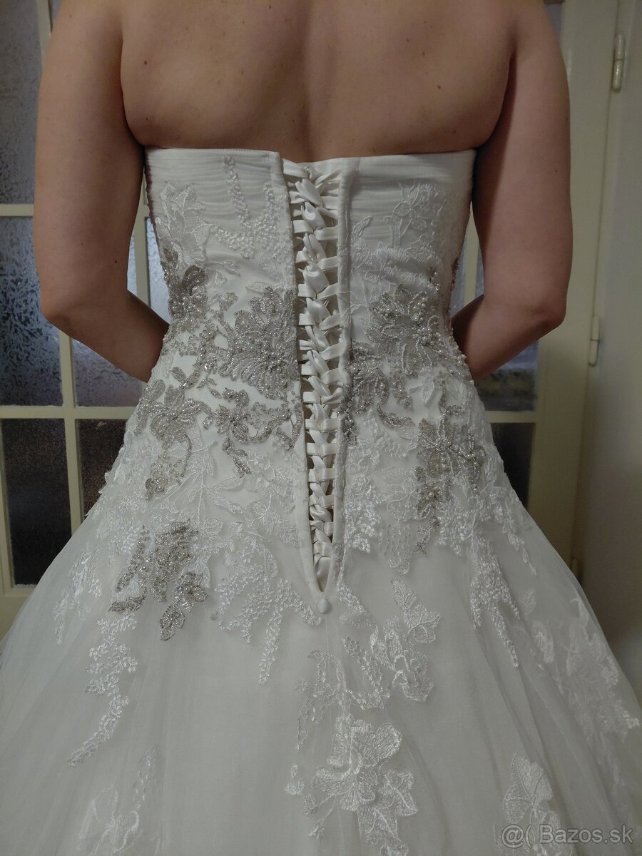Predám svadobné šaty - 7