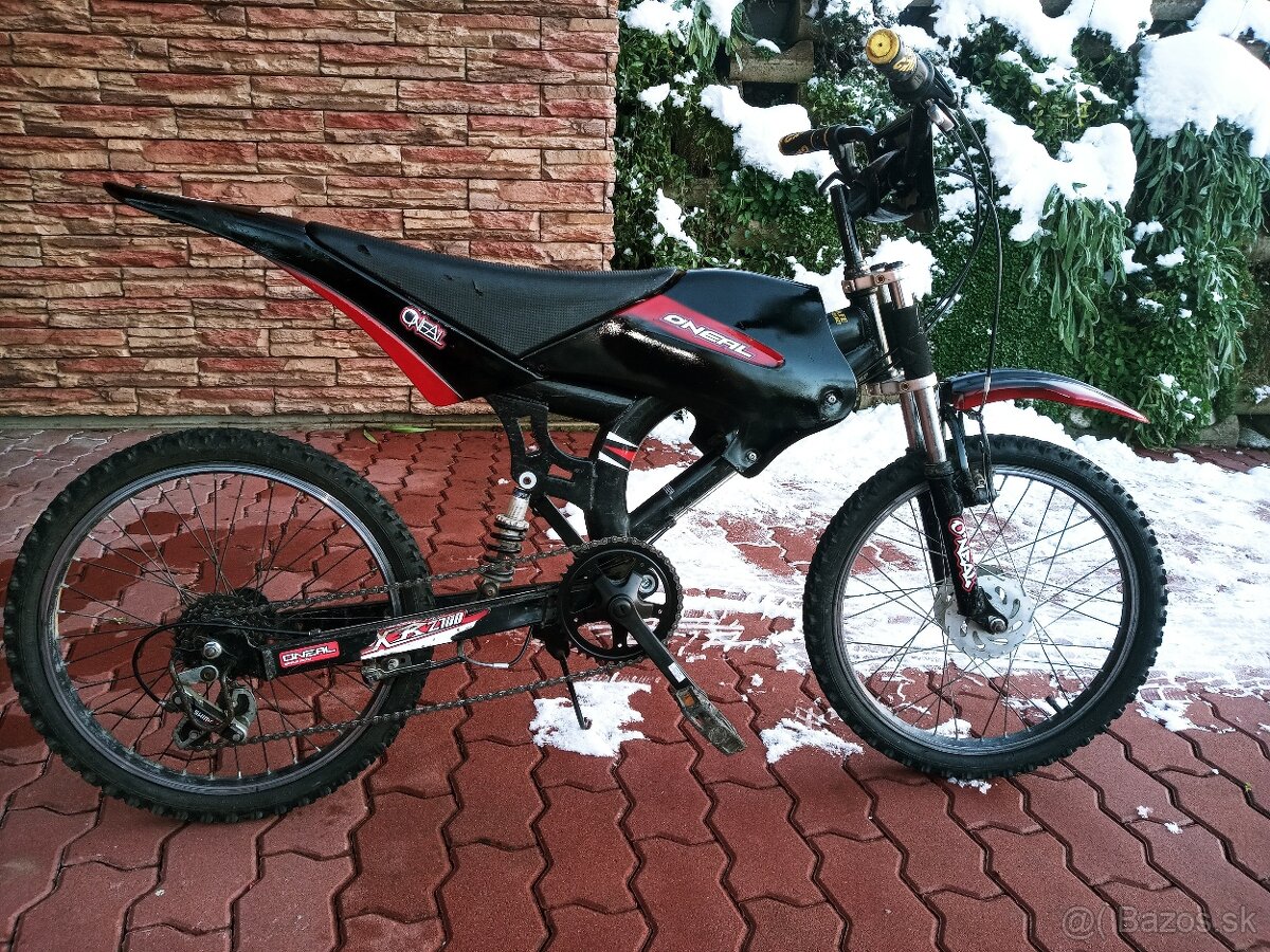 Bicykel-junior rebel 20" - 7