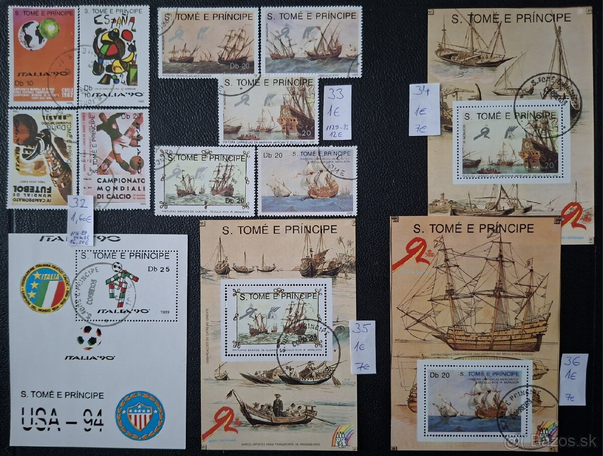 Postove znamky Mix 5 (99poloziek) - 7