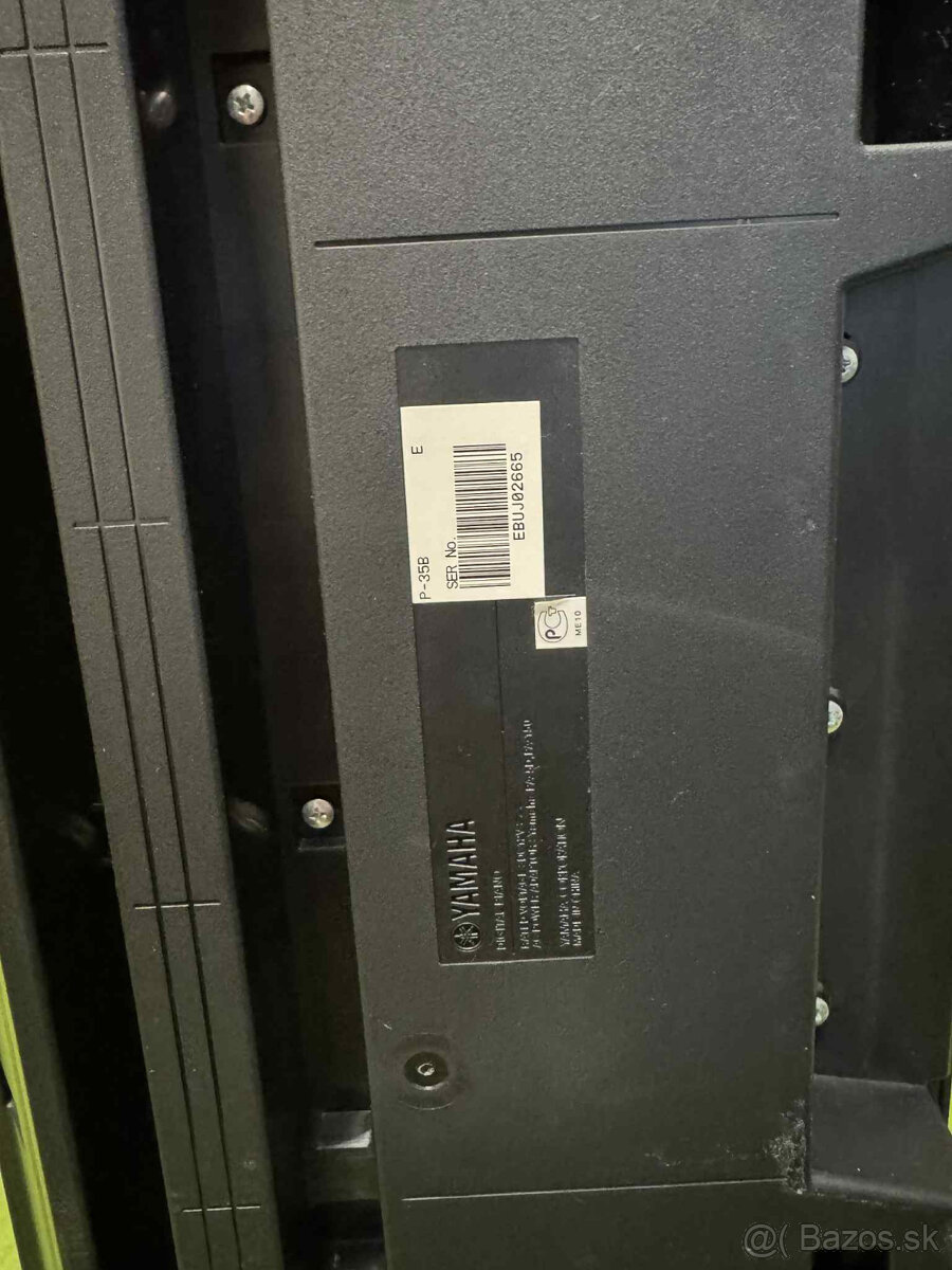 Digitálny klavír Yamaha P-35B - 7