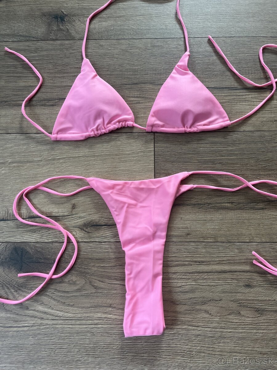 nové dvojdielne plavky, zavazovacie,rôzne velkosti - 7