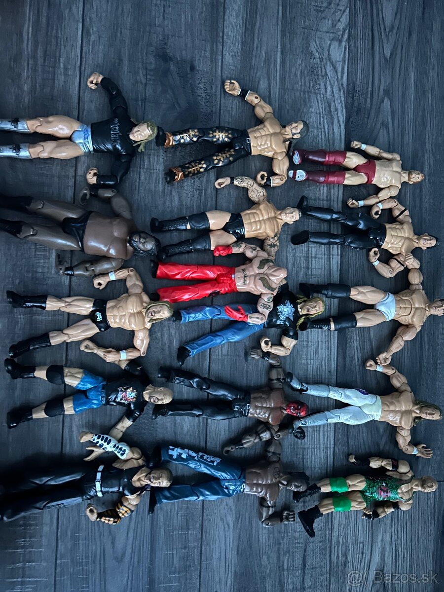 Wwe wrestling figurky mattel/jakks - 7
