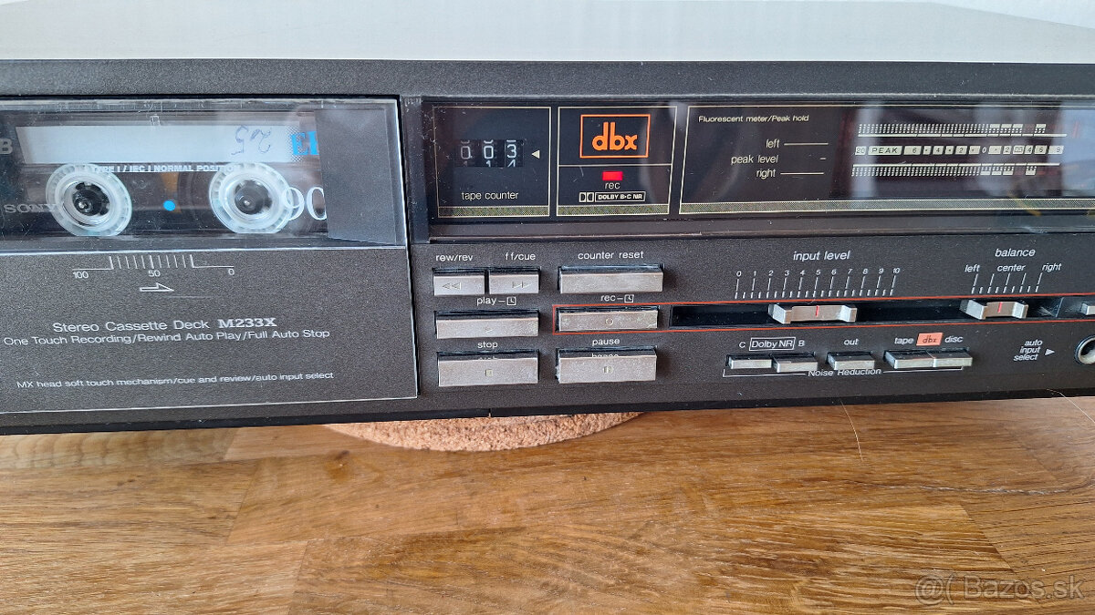 Technics RS-M233X / Dolby B, C, DBX - 7