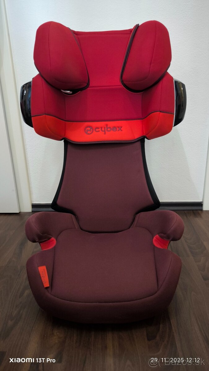 Cybex Solution X2-Fix Silver Rumba Red autosedačka 15-36 kg - 7