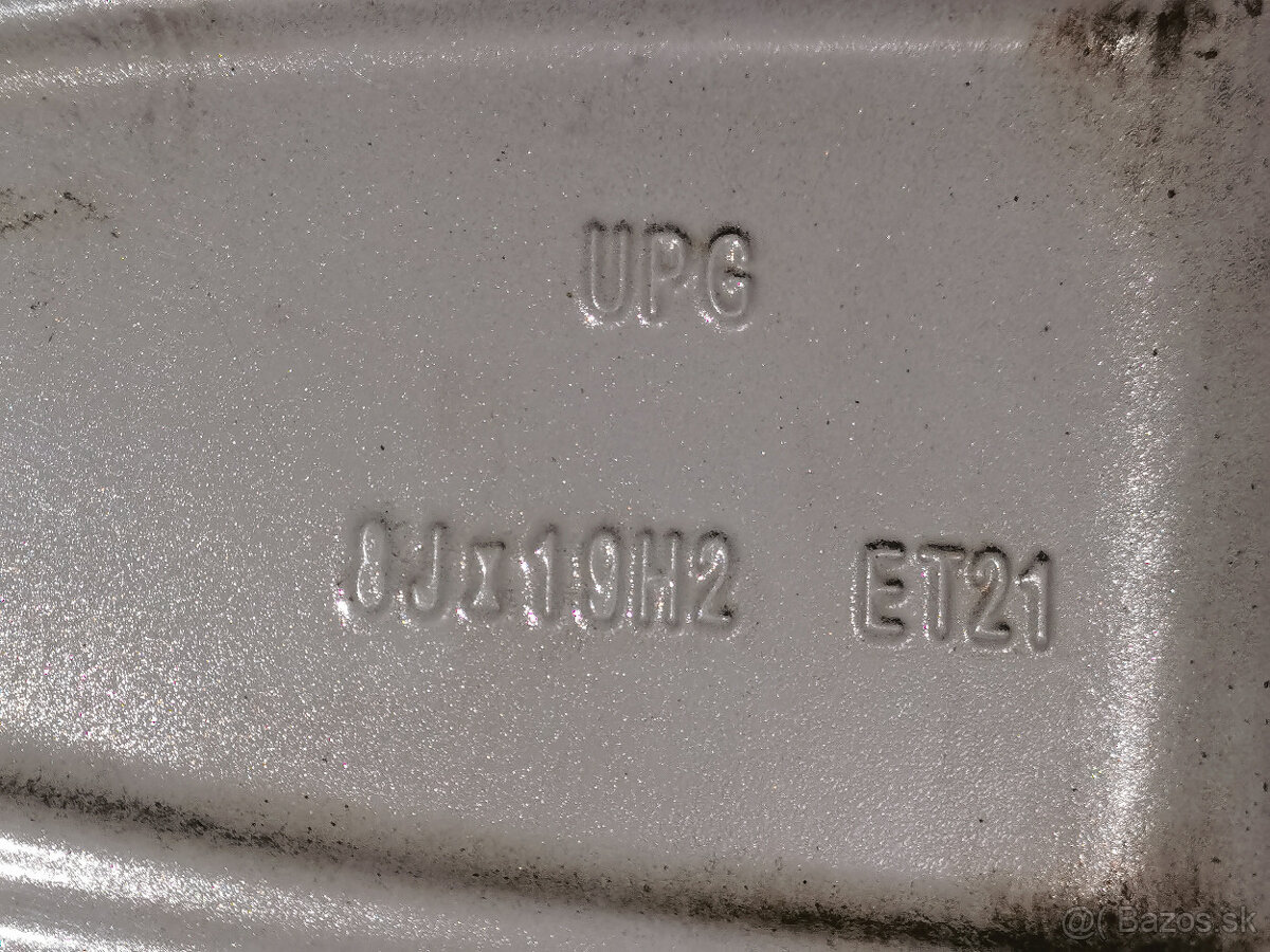 Porsche Macan - originál 19" alu Sport disky Fuchs - 7