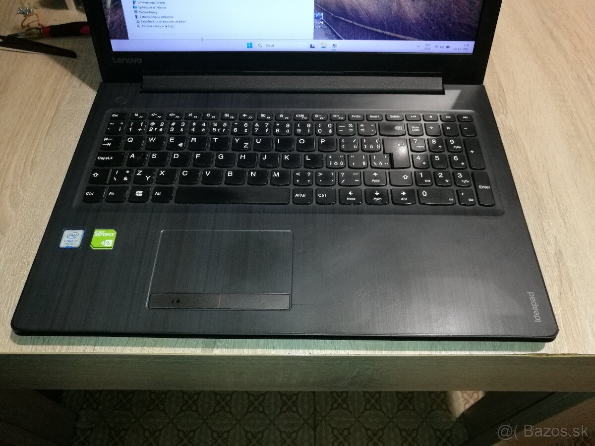 Lenovo 310. 15,6"FHD. 12 GB DDR4. SSD 256 GB. Nová baterka. - 7