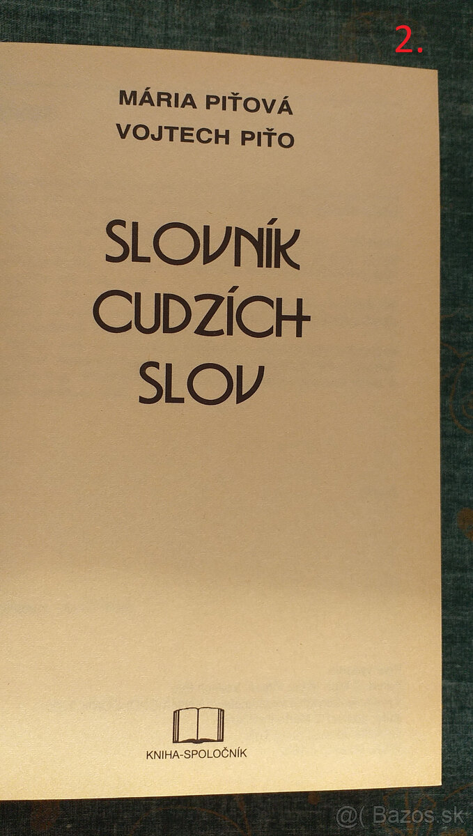 Knihy na predaj (4.) - 7