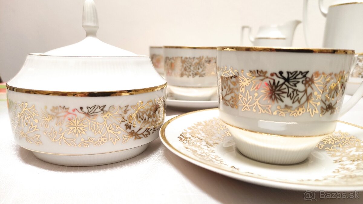 Kávová súprava, šálky Pirkenhammer - 7