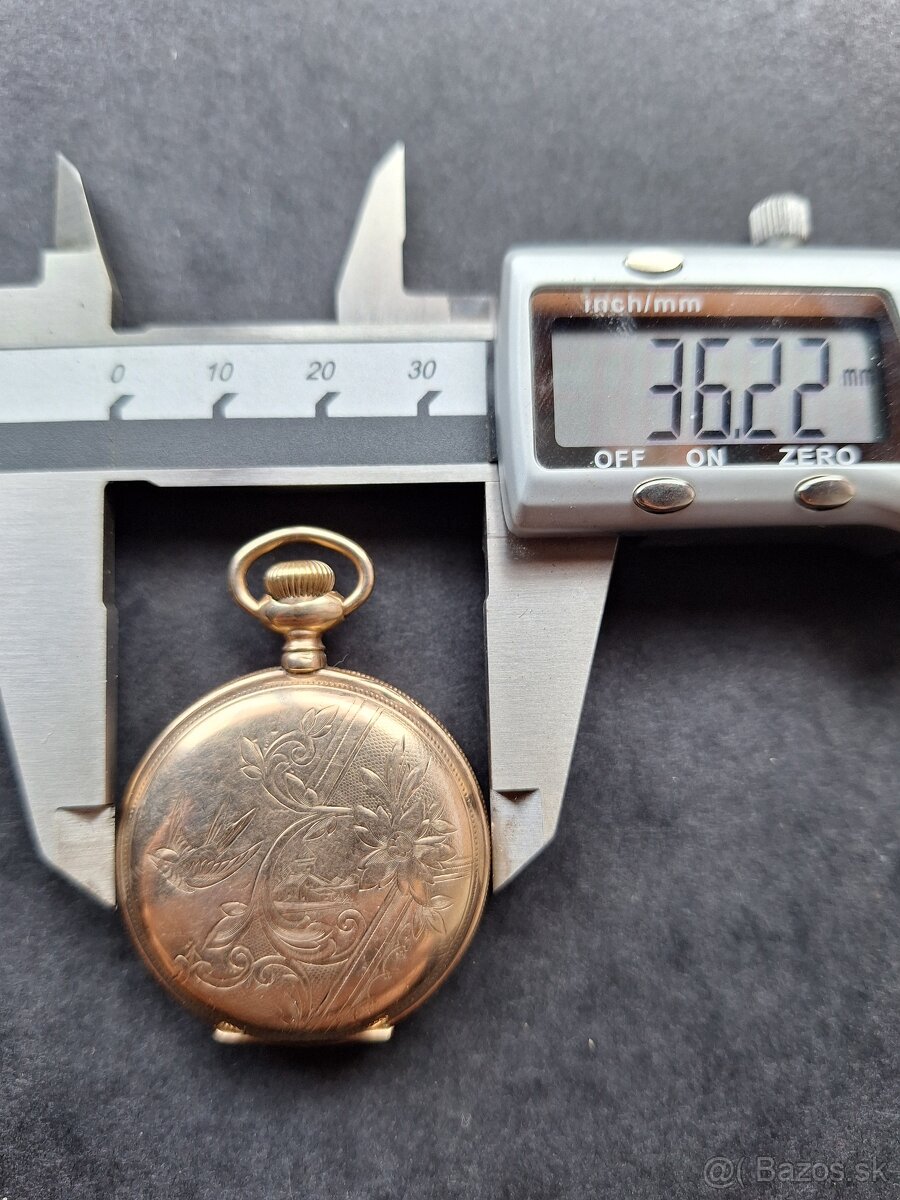 Zlaté vreckové hodiny - 7