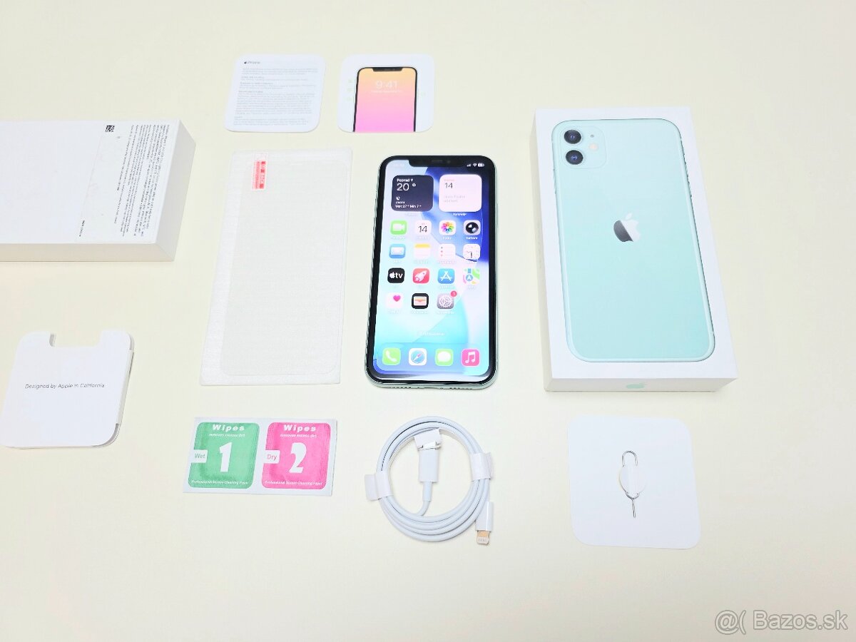 APPLE IPHONE 11 128GB MINT , BATERKA 100% - 7