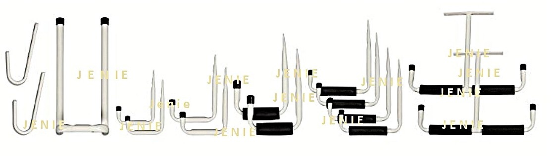 Poriadok v dielni a garáži - Sada nástenných držiakov - 7