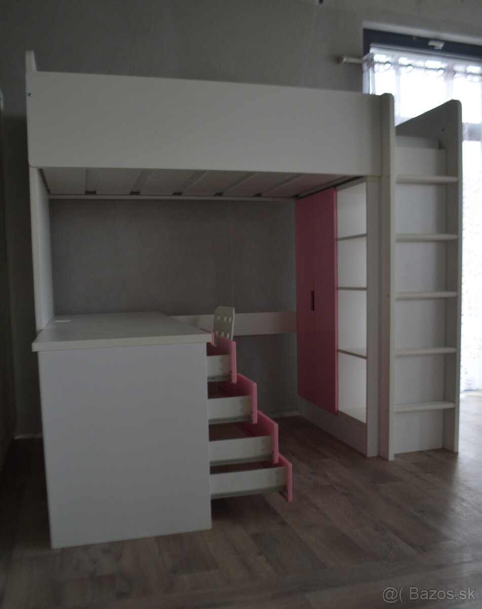 poschodová posteľ s matracom - stuva - 7