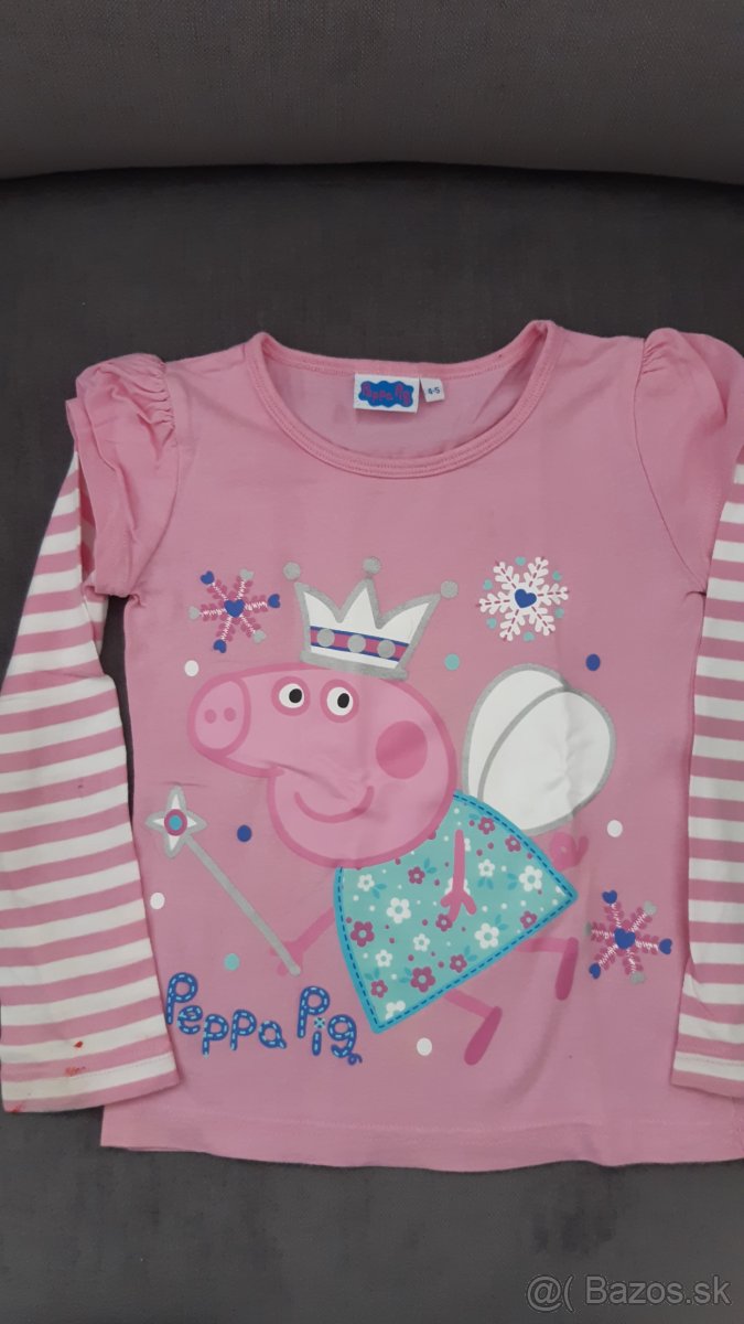 6x tricko s dlhym rukavom vel.4-5 r. - 7