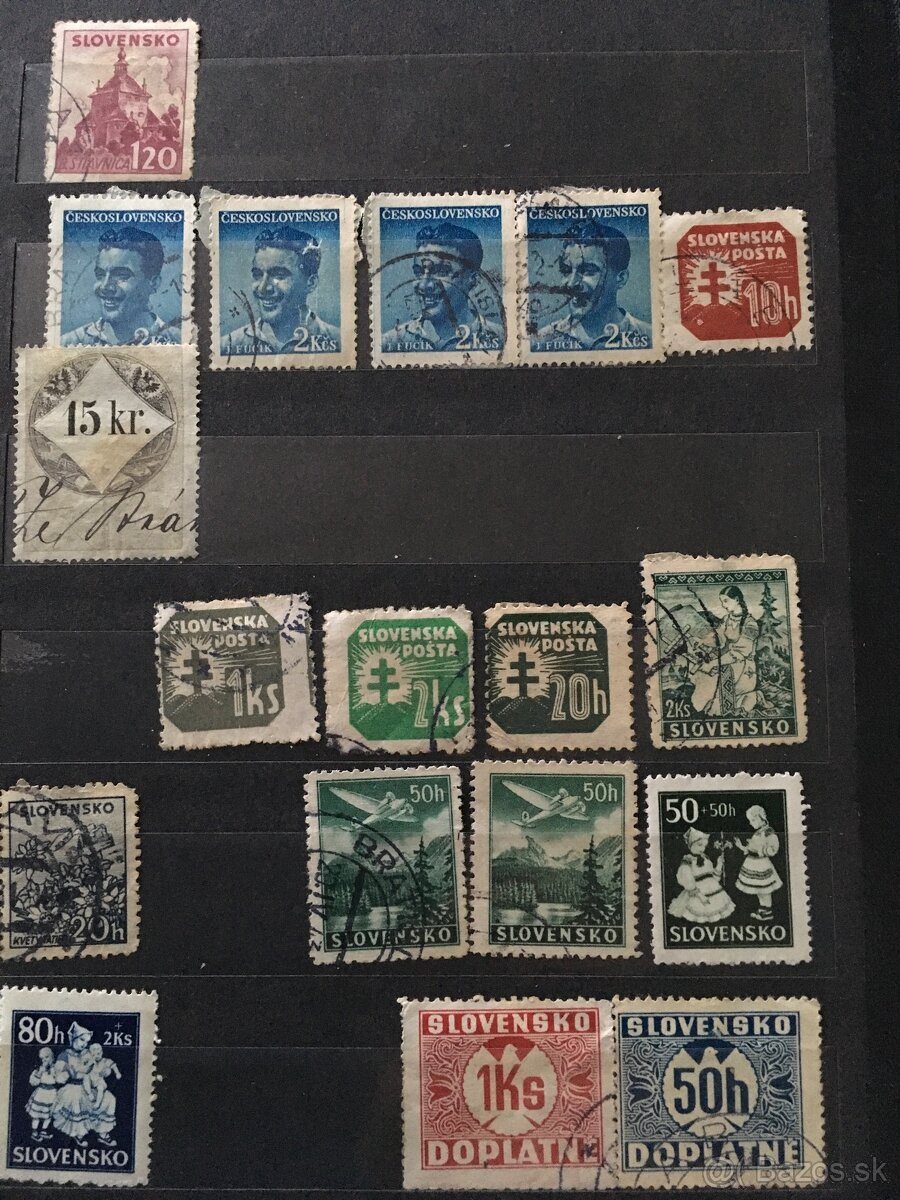 Staré známky na predaj 2 - 7