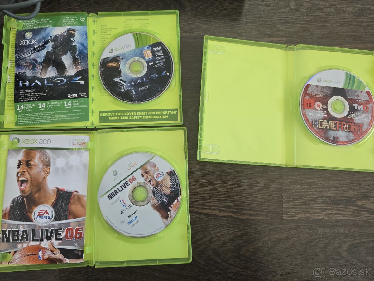 Xbox 360 Pro 20GB HDD + 3 hry - 7