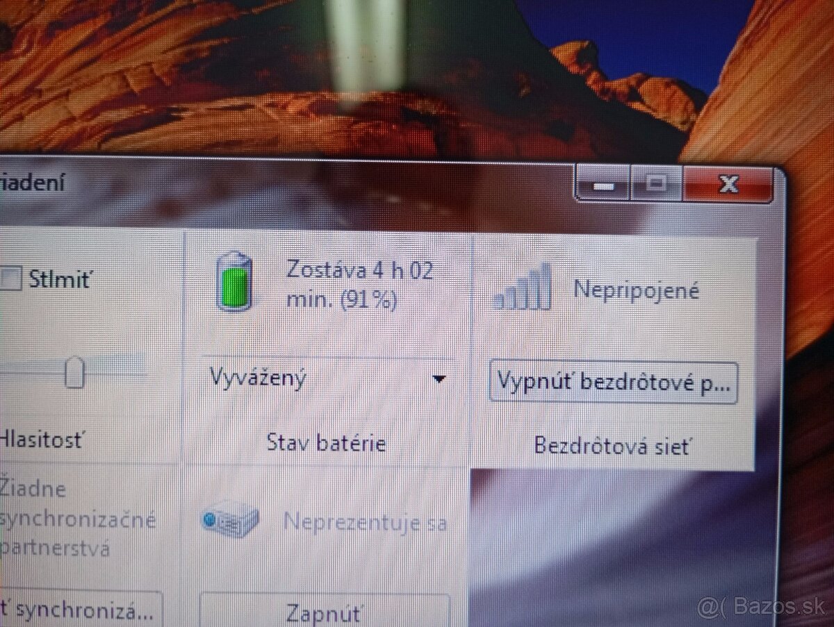 predám HP PAVILION DV 6 , Windows 7 , INTEL CORE I7 - 7