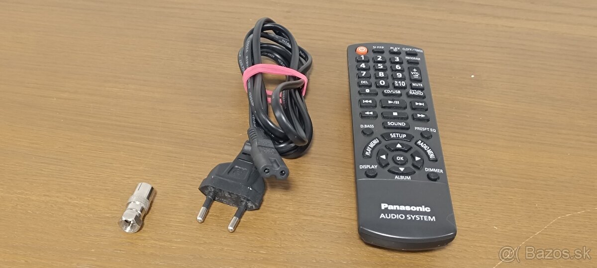 Predám stereo Hi-Fi receiver Panasonic SA-PMX70B - 7