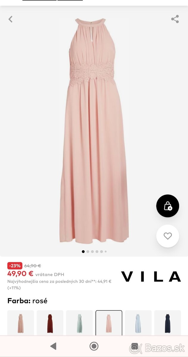 Spoločenské šaty VILA 38 - 7